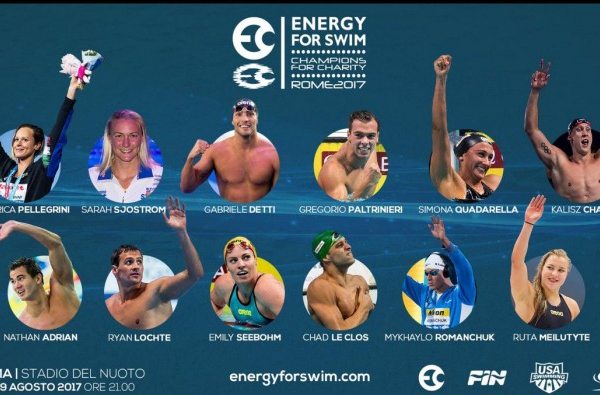 Nuoto - Energy for Swim: campioni e spettacolo, il programma