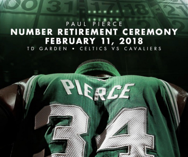 Los Celtics confirman la fecha para la retirada del '34' de Paul Pierce