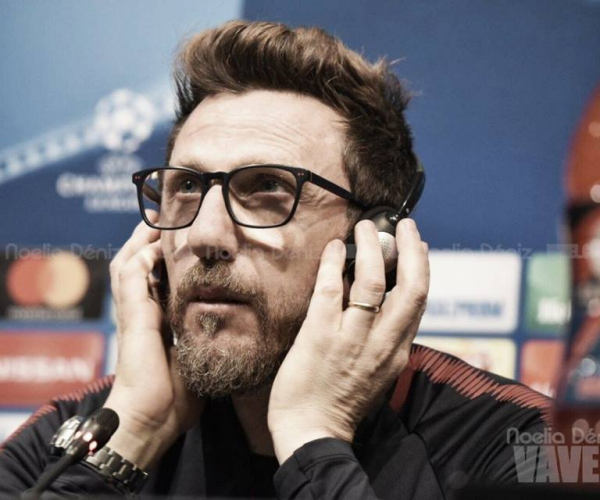 Roma - Di Francesco: "Champions motivo di orgoglio, Olsen in dubbio per domani"