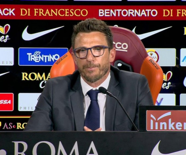 Roma - Di Francesco: "Migliorata l'interpretazione della gara, così possiamo arrivare in Champions"