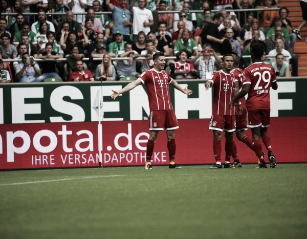 Bundesliga: un cinico Bayern Monaco batte il Brema grazie a due goal di Lewandowski