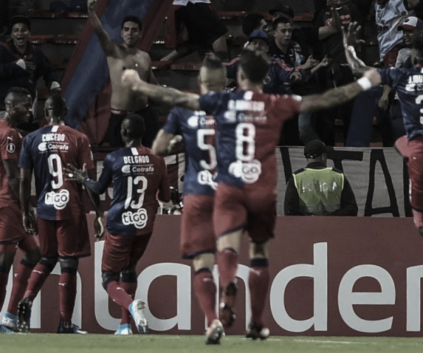 Independiente Medellín pegó primero y goleó al Deportivo Táchira 
