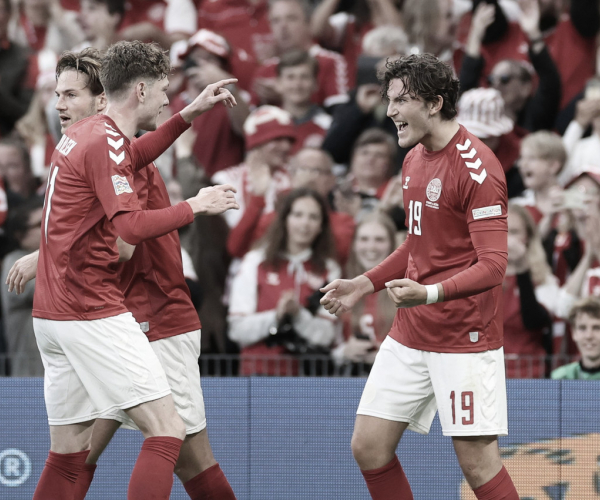 Dinamarca vence Áustria e encaminha classificação à fase final da
Nations League