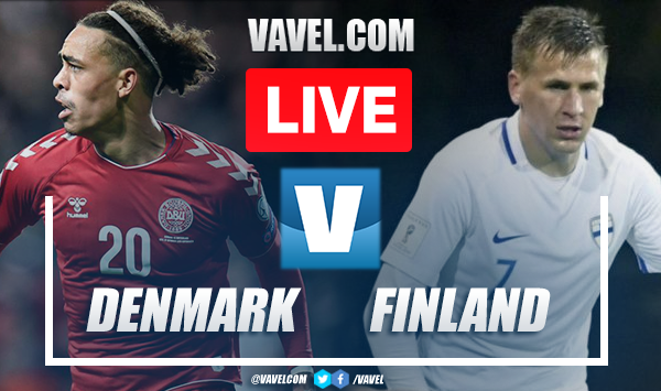 Goals and highlights Denmark 3-1 Finland in EURO 2024 Qualifiers