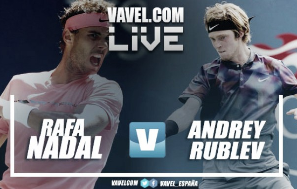 Partido Nadal vs Rublev en vivo y en directo online en US Open 2017