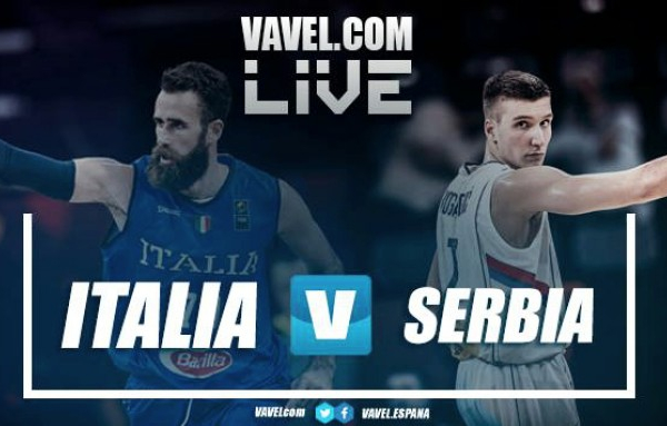 Resumen Italia 67-83 Serbia en Eurobasket 2017