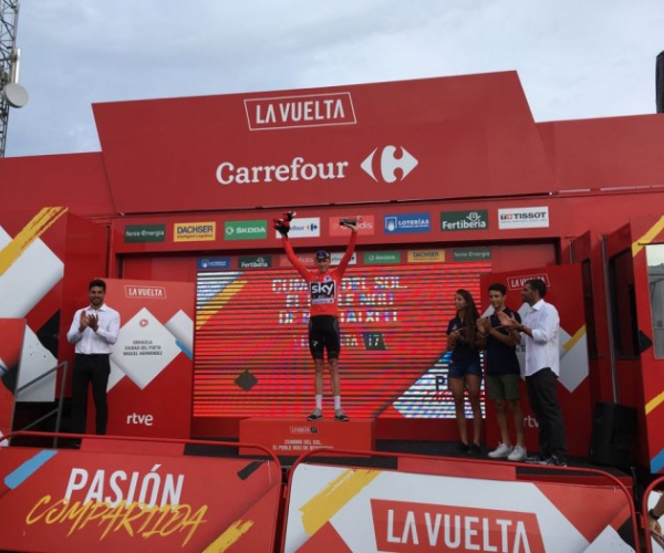 Vuelta 2017, 10^ tappa: Caravana de la Cruz – ElPozo Alimentación, big allo scoperto