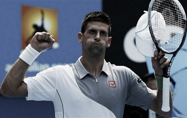 Djokovic battering opponents in blazing heat