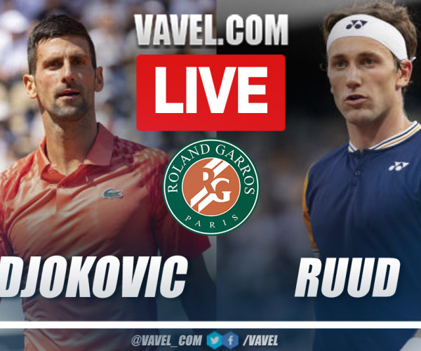 Highlights and points of Djokovic 3-0 Ruud at Roland Garros Final