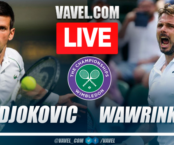 Highlights and points of Djokovic 3-0 Wawrinka at Wimbledon 2023