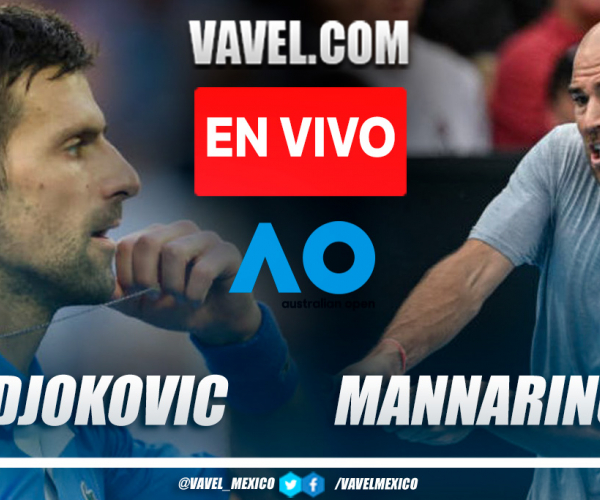 Resumen y mejores puntos del Djokovic 3-0 Mannarino en Open de Australia