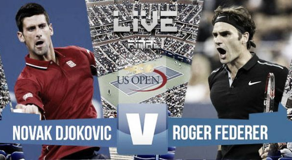 Live Djokovic - Federer in US Open 2015 finale