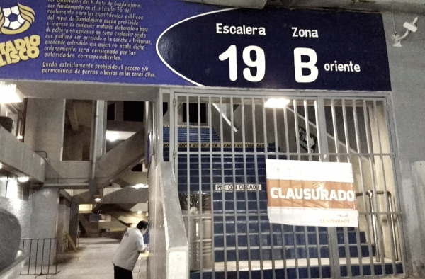 Estadio Jalisco, clausurado por la pantalla de 360°