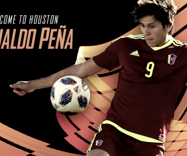 Ronaldo Peña firma por Houston Dynamo