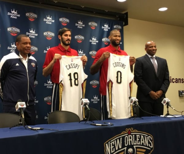 NBA - Cousins si presenta ai Pelicans: "Sono qui per vincere!"