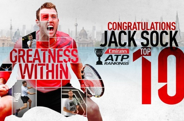 ATP Finals - Jack Sock, l'infiltrato
