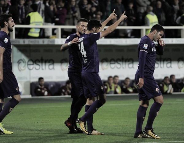 La Fiorentina convince e batte 3-0 il Torino : Benassi, Simeone e Babacar i marcatori