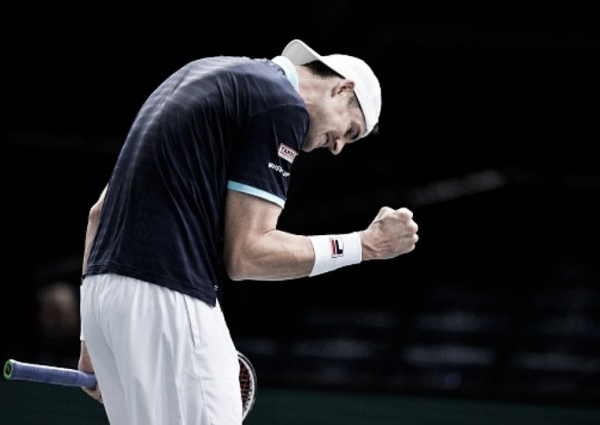 ATP Parigi - Isner ancora al terzo, finisce il sogno di Del Potro