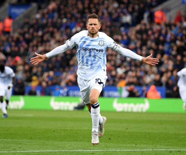 Leicester City 1-2 Everton: Sigurdsson's screamer secures points for Silva's Blues