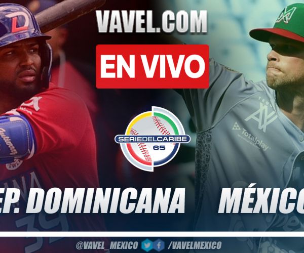 Resumen y carreras: México 3-8 República Dominicana en Serie del Caribe 2023