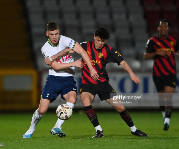 Tottenham U21s 1-2 Man City U21s: Borges and Charles complete turnaround for league leaders