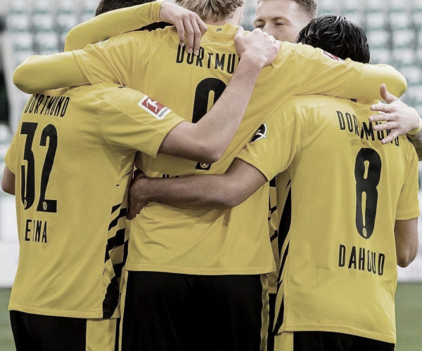 Dortmund venció a Wolfsburgo en un duelo clave 