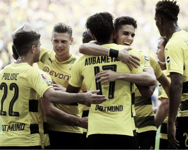 Bundesliga - Il Dortmund vince ancora, 2-0 sull'Hertha e punteggio pieno