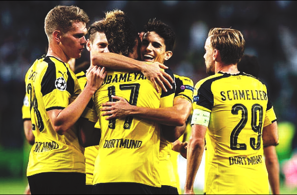 Champions League - Goleada Dortmund, 8-4 al Legia