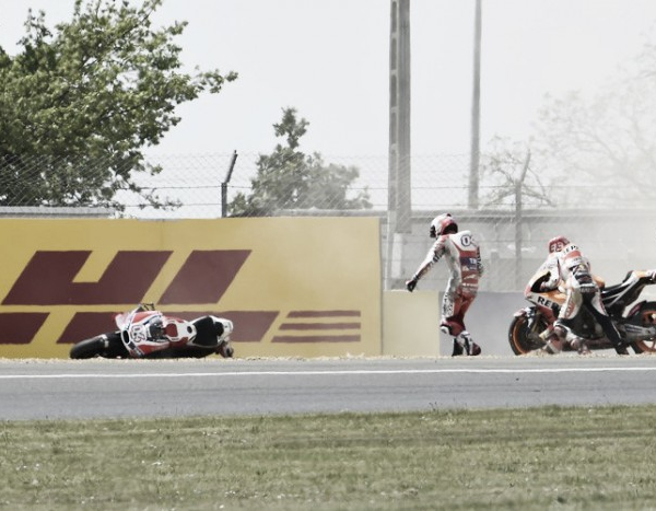 Why did so many riders crash out of MotoGP Le Mans?