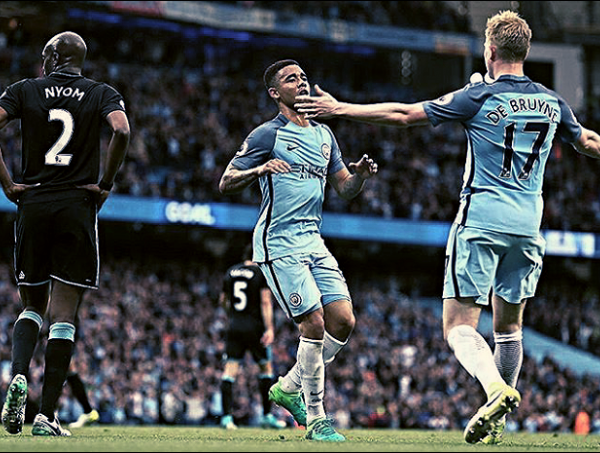 Premier League - Il Manchester City batte il West Bromwich e sale al terzo posto: 3-1 all'Etihad