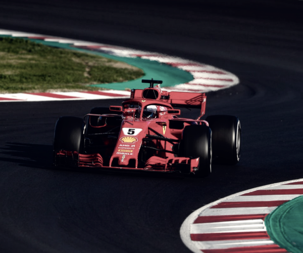 Test Formula 1 - Vettel chiude in testa, Hamilton quarto