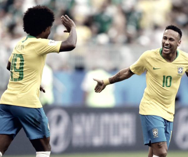 Russia 2018 - Neymar e Firmino stendono il Messico: il Brasile vince 2-0