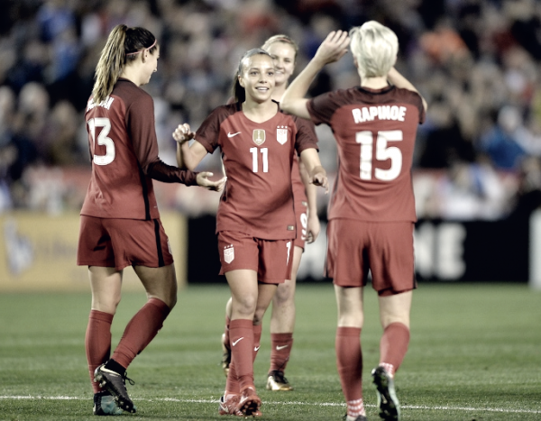 Who shined bright this USWNT friendly?