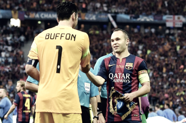 Champions League, verso Juventus-Barcellona: l'intervista doppia a Buffon e Iniesta