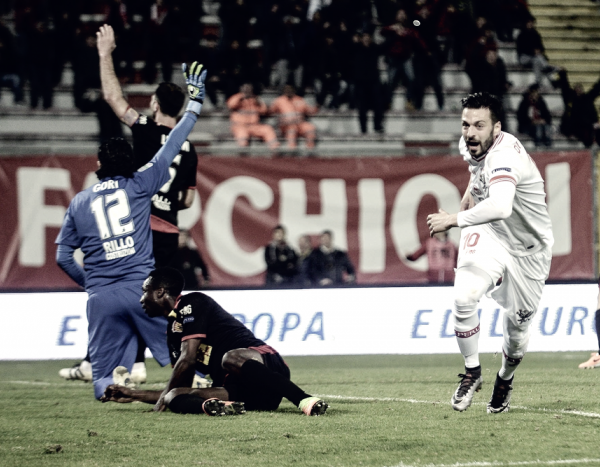 Serie B - Il Perugia schianta un Benevento in crisi nera: 3-1 al Curi