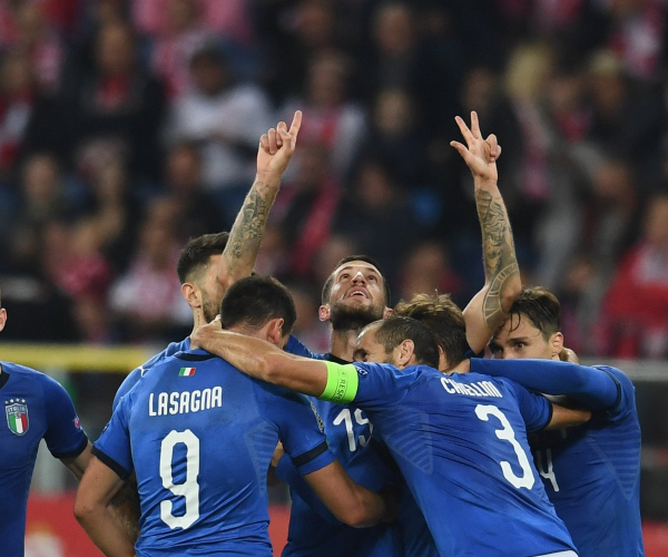 Nazionale Italiana - Le pagelle: tutti promossi nella sfida contro la Polonia