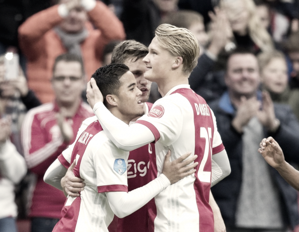 Resumen Jornada 13 de la Eredivisie: Kluivert mantiene segundo al Ajax