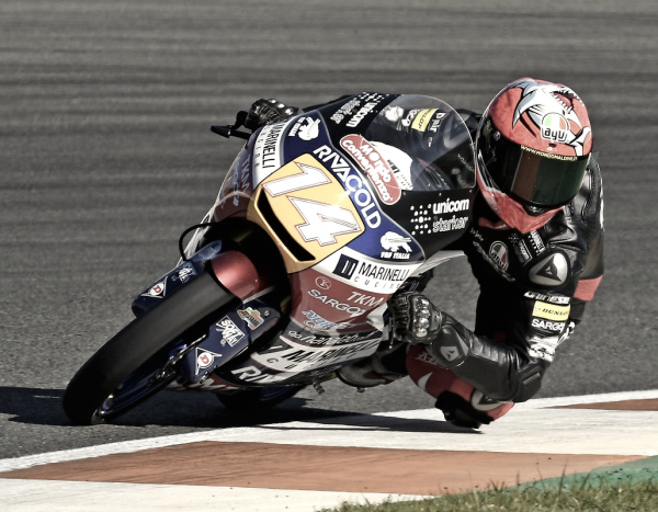 Moto3, Arbolino: "Buona prima stagione. Con la Honda mi trovo bene"