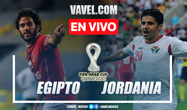 Goles y resumen del Egipto 3-1 Jordania en Copa Árabe 2021