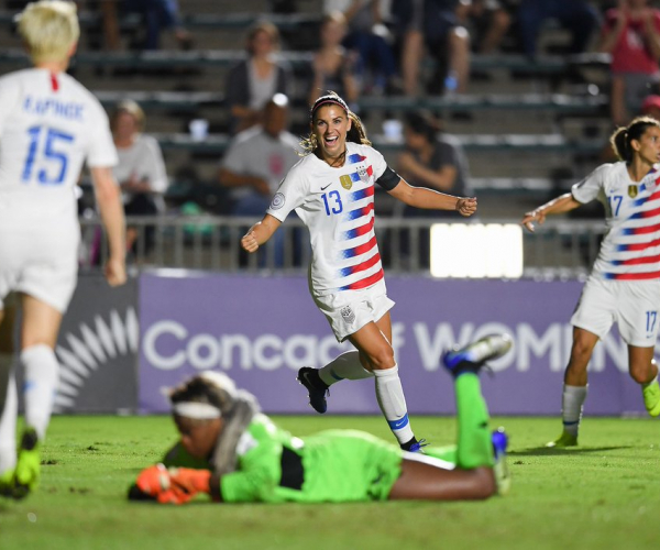 The USWNT rout Trinidad & Tobago, advance to the semi final