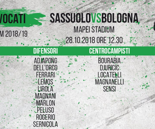 Sassuolo - Bologna, le ultime del derby emiliano 