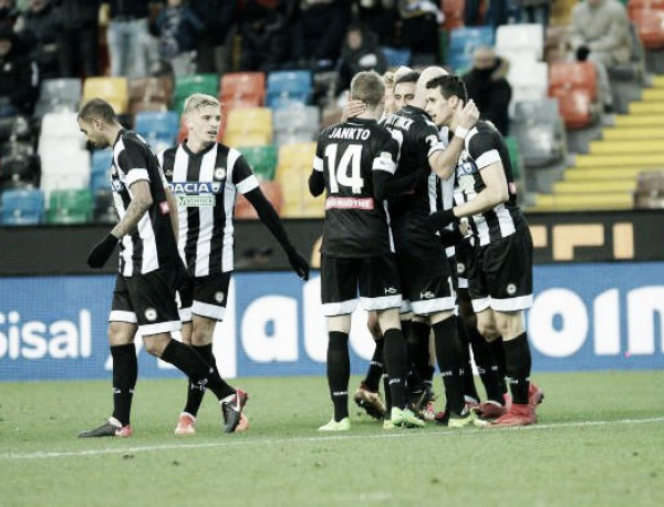 Udinese - Col Benevento partita brutta, ma i punti valgono lo stesso