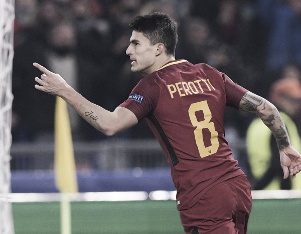 Vedi, vidi, vici: Perotti segna e la Roma si prende il primo posto del girone di Champions League