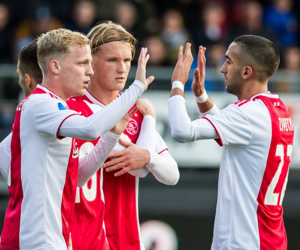 Eredivisie: Ajax forza 7 ma il PSV non molla, il Groningen vince ancora