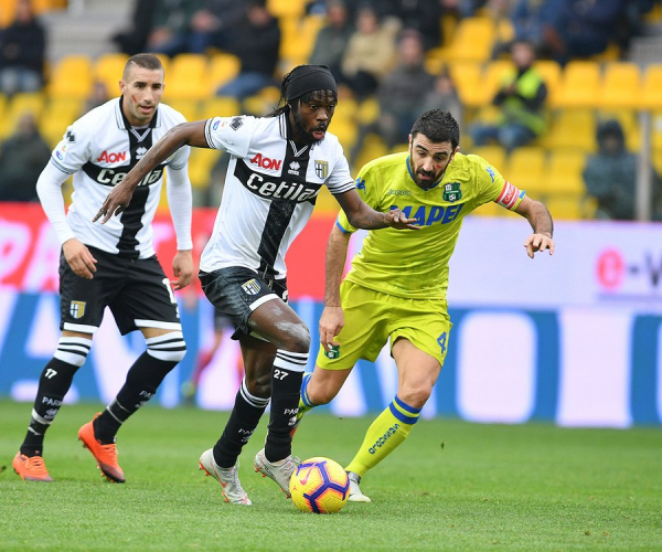 È del Parma il derby d'Emilia: finisce 2-1 con il Sassuolo