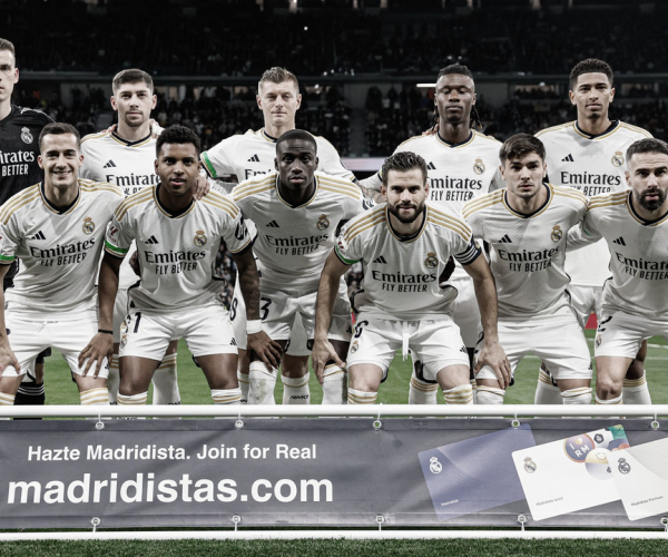 Real Madrid CF - Atlético de Madrid: puntuaciones del Real Madrid CF, jornada 23 de La Liga EA Sports. 