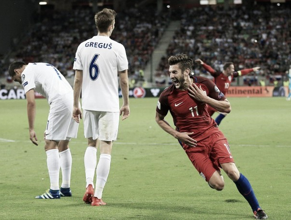Qualificazioni Mondiali, gruppo F: Slovacchia-Inghilterra 0-1, decide una rete di Lallana al fotofinish