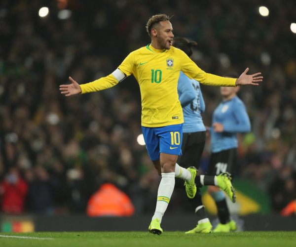 Amichevoli - Neymar stende l'Uruguay, sorride l'Argentina