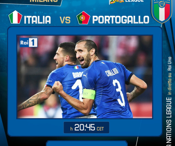 L'Italia ospita il Portogallo in uno stadio San Siro tutto esaurito! 