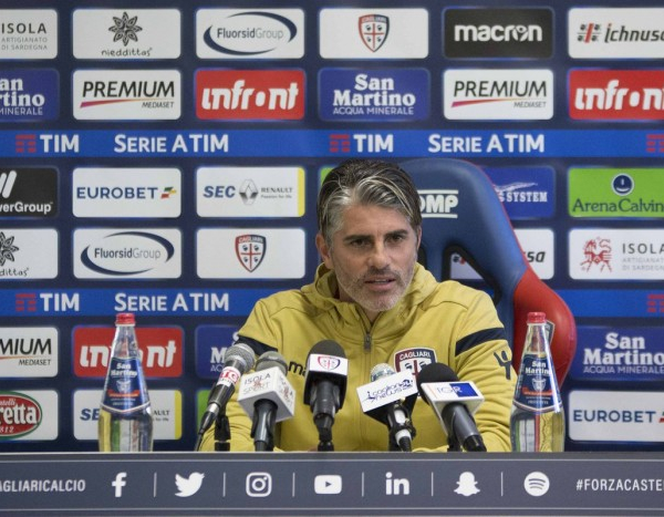 Cagliari, Lopez pronto alla sfida con la Juve: "Dobbiamo dare il 110%"